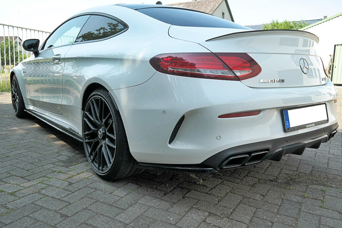 Mercedes - C-Class - C63 AMG Coupe - W205 - Rear Side Splitters ...