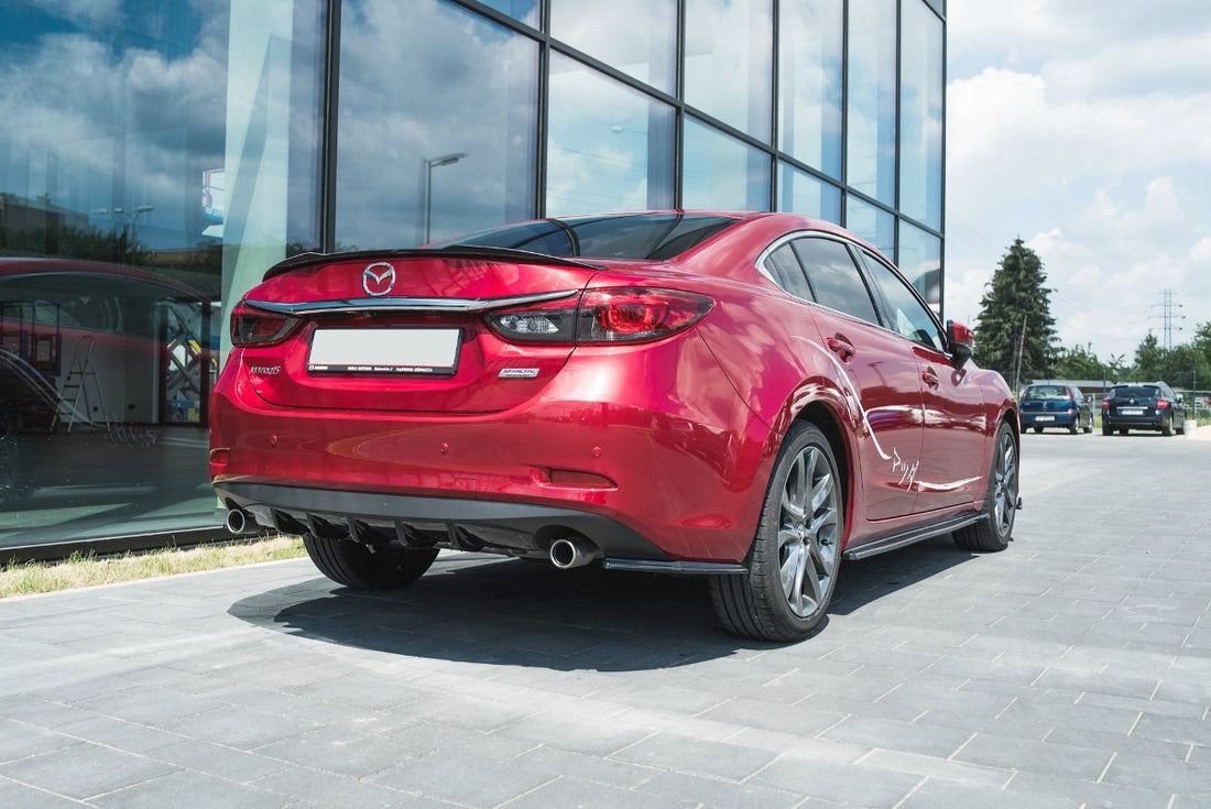FOR MAZDA - 6 - MK3 FACELIFT - REAR SPOILER EXTENSION