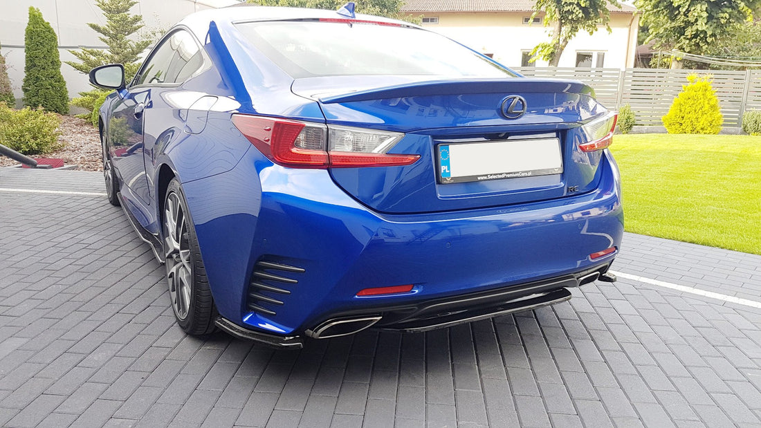 Rear Splitter suitable for Lexus Rc Mk1