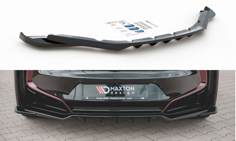 Rear Splitter (With Vertical Bars) suitable for BMW i8