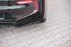 BMW - i8 - Rear Central Splitters with bars - V2
