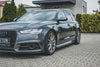 Audi - A6 C7 / S6 C7 - S-Line - Side Skirts Diffusers - Facelift - V2