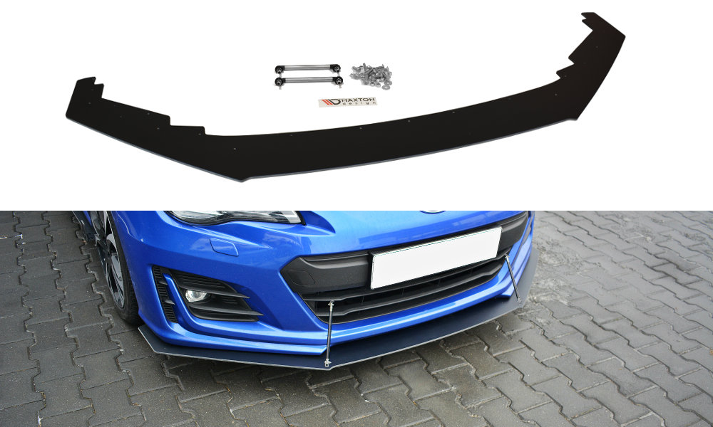 Racing Front Splitter V.1 suitable for Subaru BRZ Mk1 Facelift