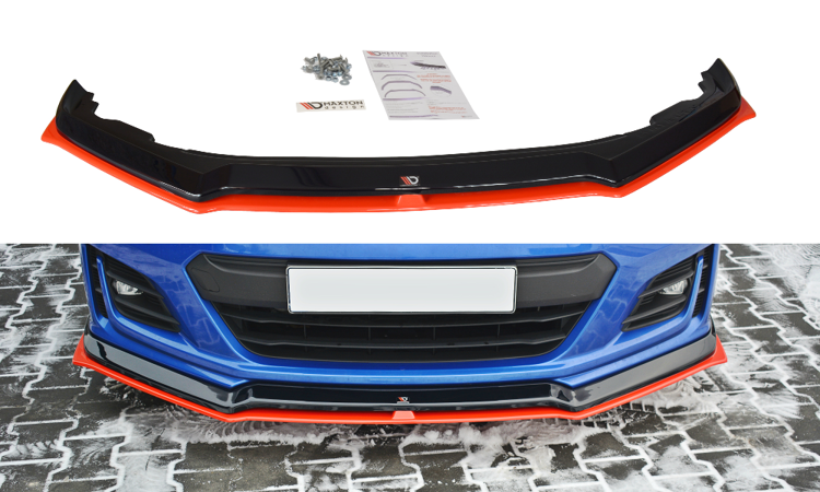 Front Splitter V.5 suitable for Subaru BRZ Mk1 Facelift