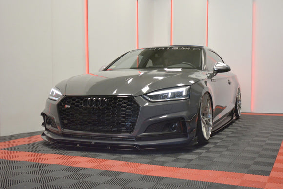 Audi - B9 S5 - Front Splitter - V1 - Coupe / Sportback - (Fiberglass)
