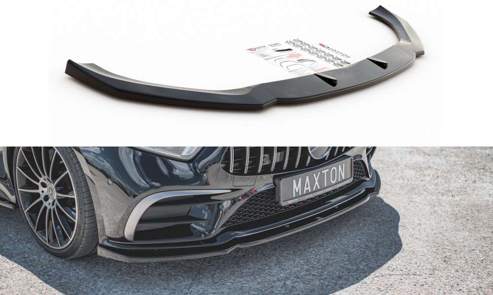 FOR MERCEDES - CLS - AMG - LINE / 53 AMG - W257 - FRONT SPLITTER - V2