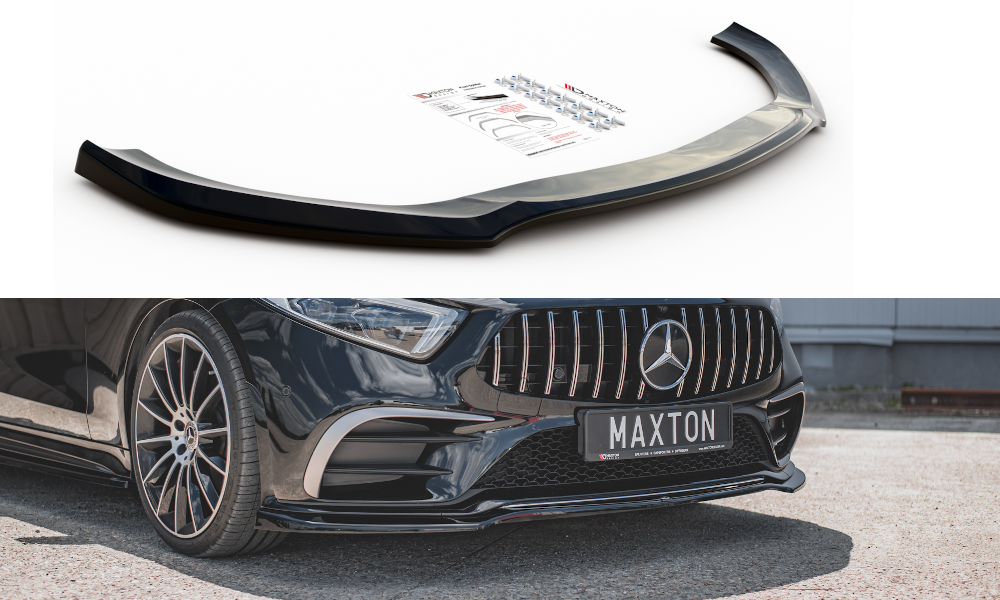 FOR MERCEDES - CLS - AMG - LINE / 53 AMG - W257 - FRONT SPLITTER - V3