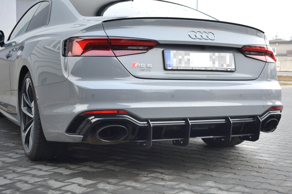 LAMA SPOILER con FLAP PARAURTI ANTERIORE AUDI RS5 F5 Restyling ABS LAMA SPOILER con FLAP PARAURTI ANTERIORE AUDI RS5 F5 Restyling ABS
