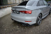 Audi - RS3 8V Facelift - Sedan - Rear Side Splitters