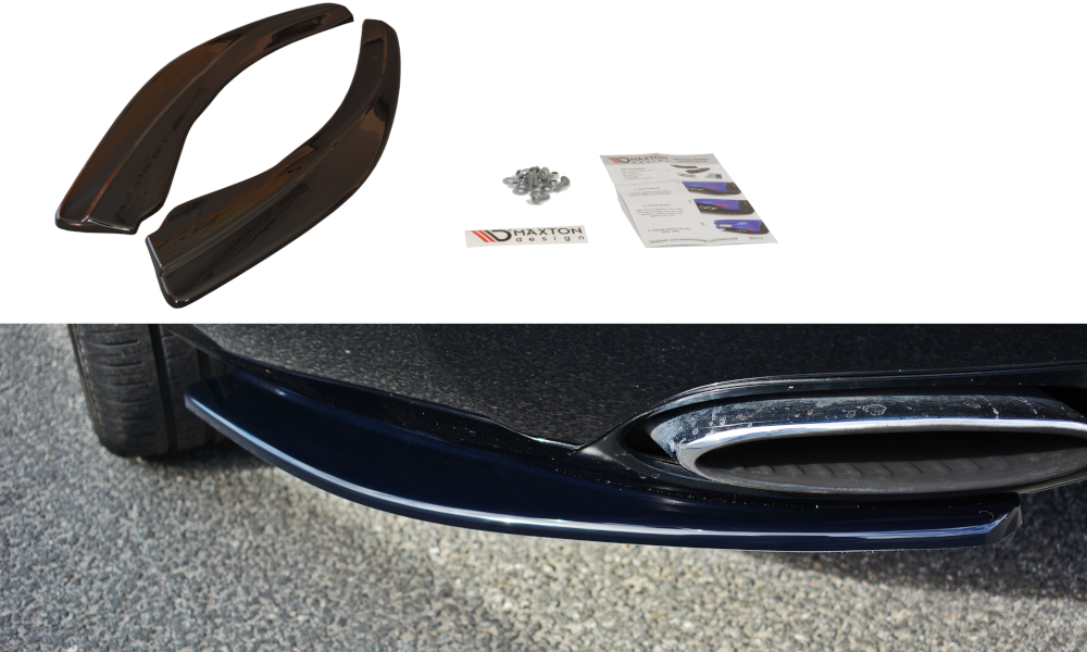 Rear Side Splitters suitable for Bentley Continental GT