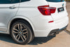 BMW - X3 F25 - M-PACK - Rear Side Splitters - FACELIFT