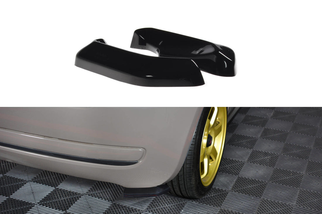 Rear Side Splitters suitable for Fiat 500