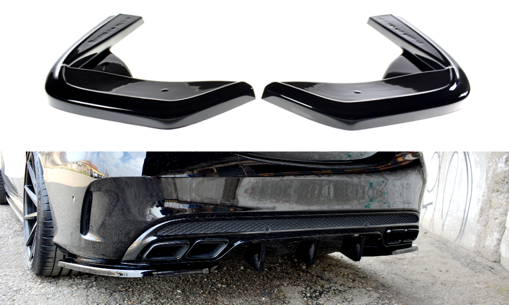 Rear Side Splitters suitable for Mercedes-AMG C 43 W205