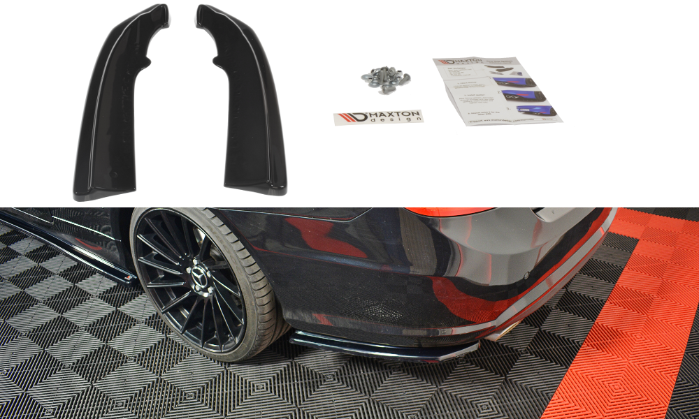 Rear Side Splitters suitable for Mercedes-Benz E-Class W207 Coupe AMG-Line