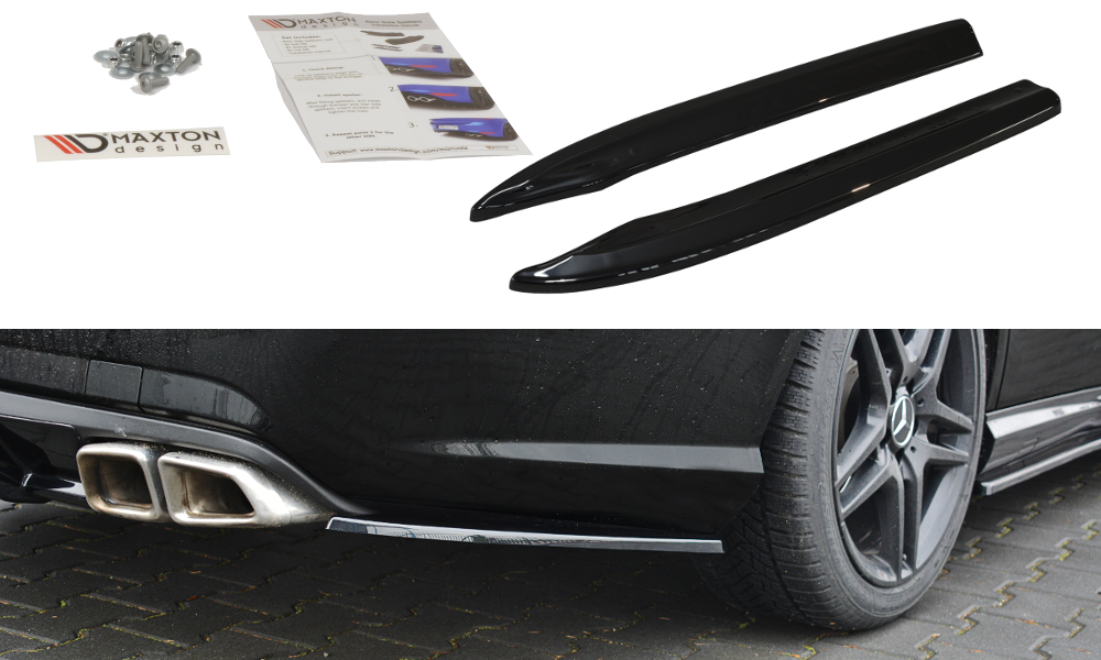 Rear Side Splitters suitable for Mercedes-Benz E63 AMG W212