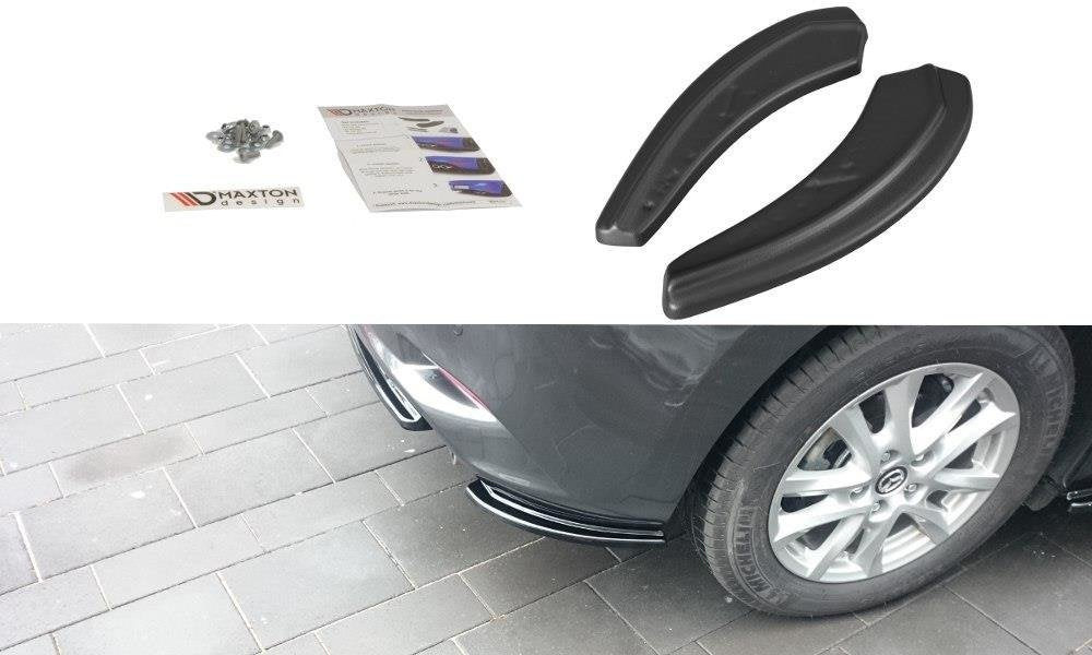 Rear Side Splitters suitable for Mazda 3 BN (Mk3) Facelift