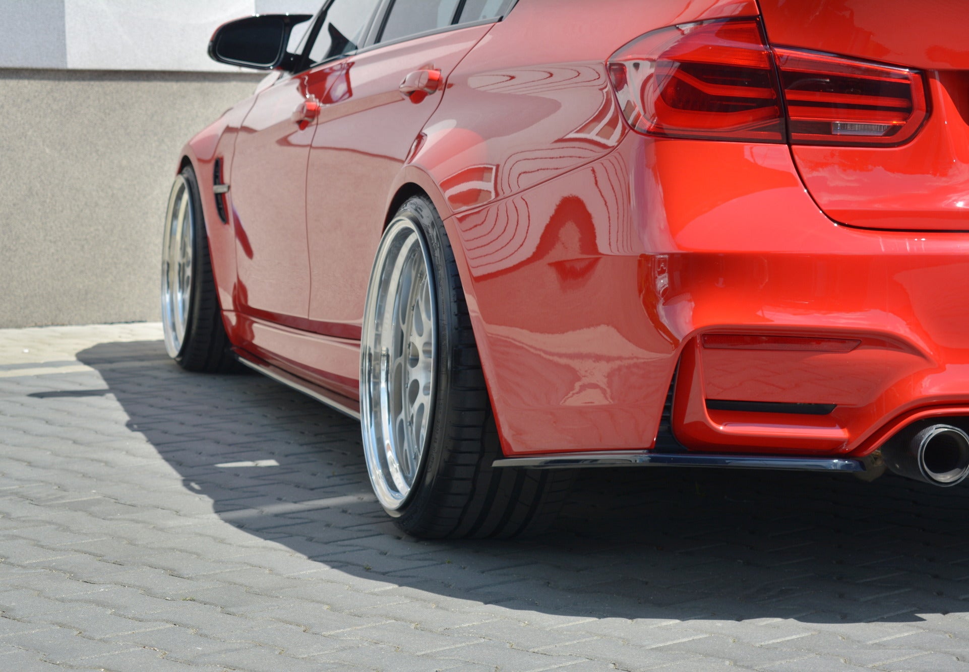 BMW - M3 - F80 - Rear Side Splitters - V1 – Maxton Design Canada