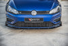 Volkswagen - MK7.5 Golf R - Front Durability Racing Splitter + Wings - V2