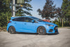 Ford Focus - MK3 RS -  Racing Durability Side Skirts Diffusers - V1 + Wings