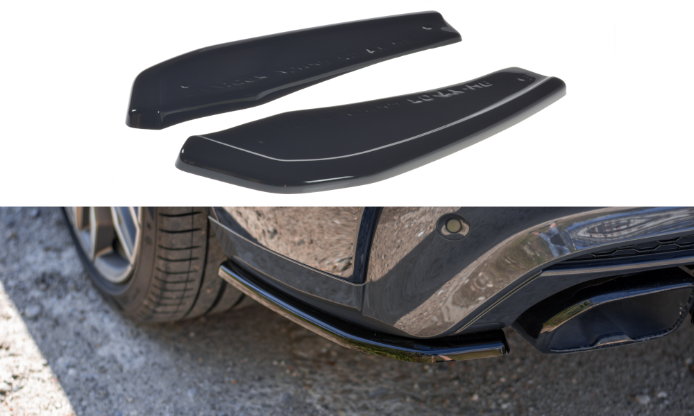 Rear Side Splitters suitable for BMW X4 M40i G02