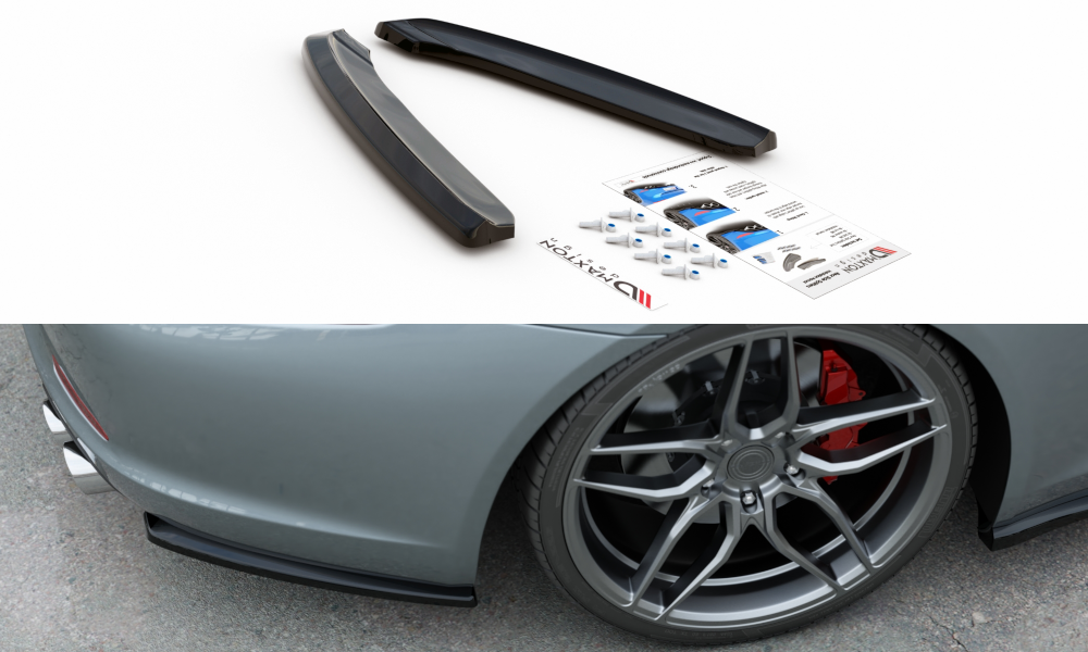 Rear Side Splitters suitable for Porsche 911 Carrera 991 Facelift