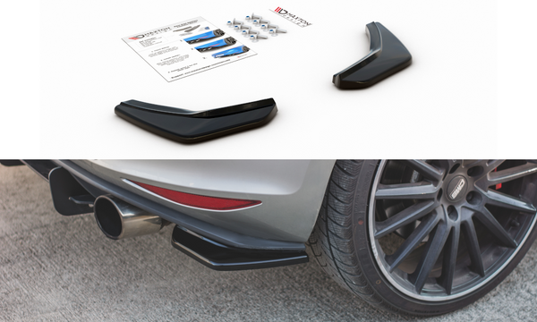 FOR VOLKSWAGEN - MK7 GOLF GTI - REAR SIDE SPLITTERS - V2