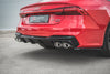 Audi - C8 A7 S-LINE - Rear Valance + Imitation Tips