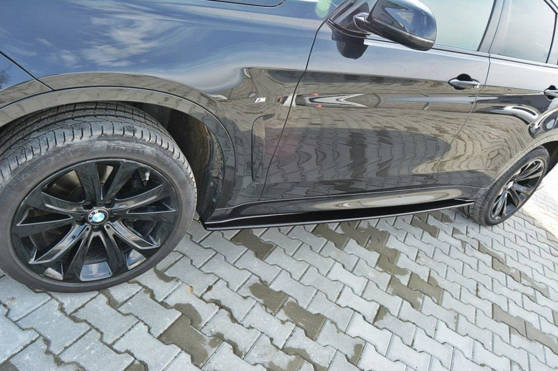Side Skirts Diffusers V.1 suitable for BMW X6 M-Pack F16