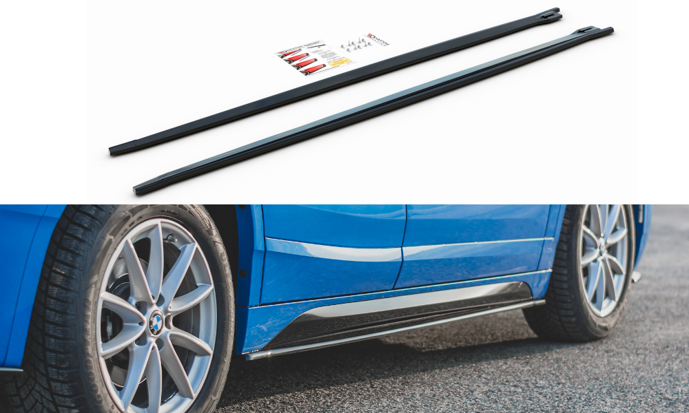 Side Skirts Diffusers suitable for BMW X2 F39 M-Pack