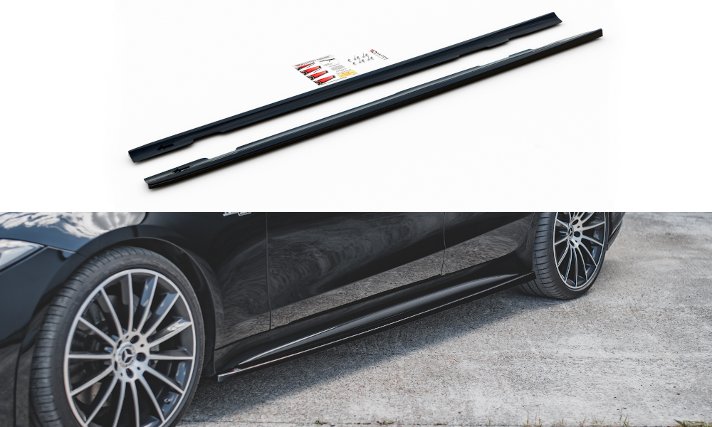 FOR MERCEDES - CLS - AMG - LINE / 53 AMG - W257 - SIDE SKIRTS DIFFUSERS