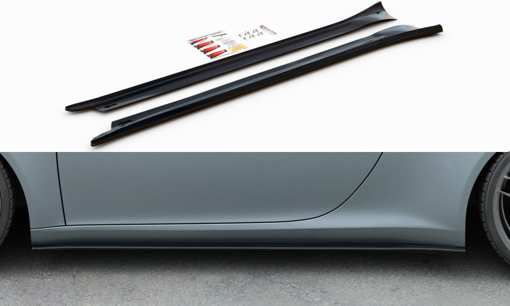 Side Skirts Diffusers suitable for Porsche 911 Carrera 991 Facelift