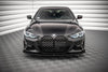 BMW - 4 SERIES - G22 - M-PACK - FRONT DURABILITY SPLITTER + WINGS