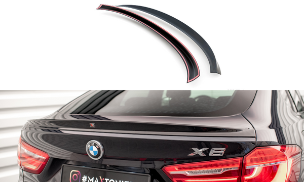 3D Spoiler Cap V.2 suitable for BMW X6 F16 M-Pack / X6 M F86