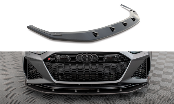 FOR AUDI - RS6 C8 / RS7 C8 - FRONT SPLITTER - CARBON FIBER