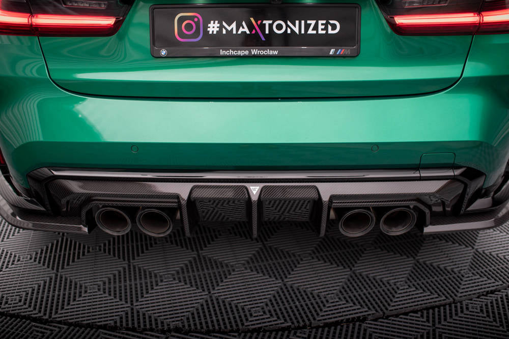 BMW - G82 / G80 - M4 / M3 - REAR DIFFUSER - CARBON FIBER – Maxton ...
