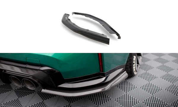 FOR BMW - M3 G80 - CARBON FIBER REAR SIDE SPLITTERS - V1