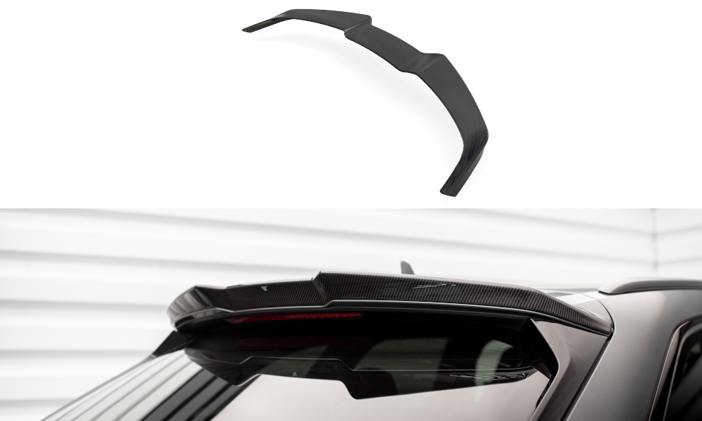 FOR AUDI - RS6 C8 - TAILGATE SPOILER (UPPER) - CARBON FIBER
