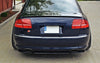 Audi - A8 D3 - Central Rear Splitter (With Vertical Bars)