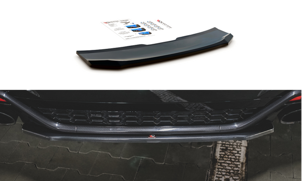 FOR AUDI - RS5 - COUPE / SPORTBACK - FACELIFT - CENTRAL REAR SPLITTER