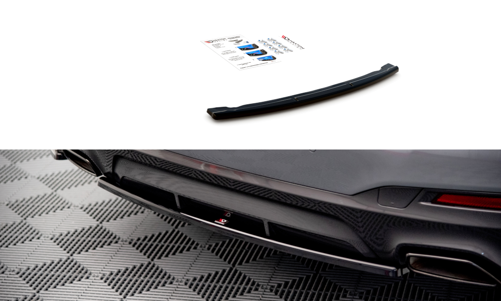 Rear Splitter suitable for BMW 5 M-Pack Sedan / Touring G30 / G31 Facelift