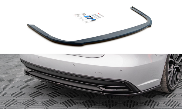 FOR AUDI - A7 - C8 - CENTRAL REAR SPLITTER