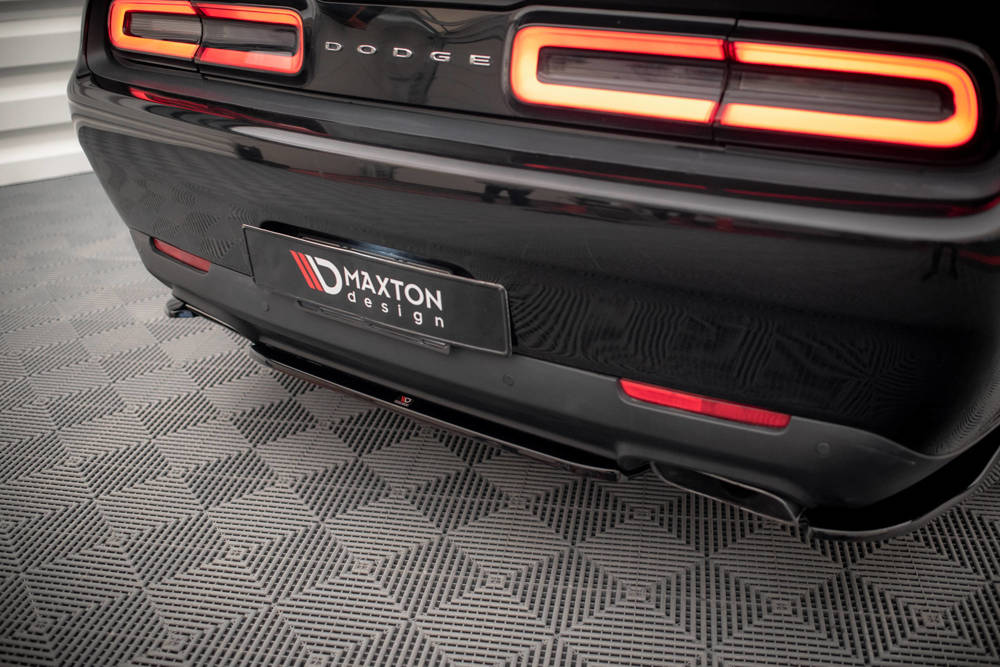 DODGE - CHALLENGER RT - MK3 - FACELIFT - CENTRAL REAR SPLITTER – Maxton ...