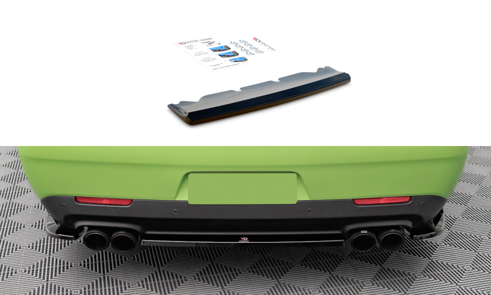 Rear Splitter suitable for Dodge Challenger SRT Hellcat Widebody Mk3