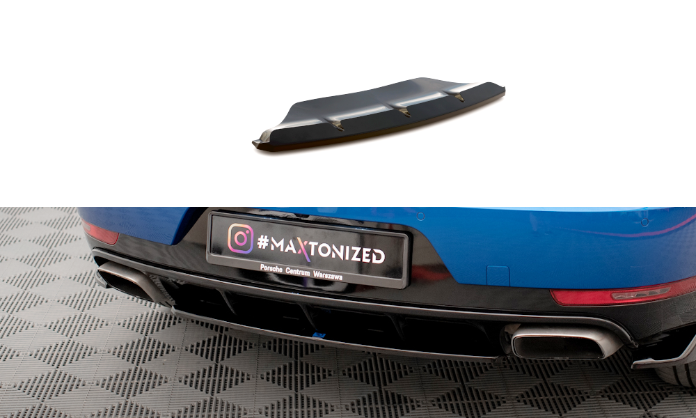 Rear Splitter suitable for Porsche Macan Mk1