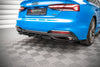 Audi - A5 B9.5 - S-Line - Central Rear Splitter (With Vertical Bars)