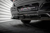 BMW - 7 M-PACK / M760E G70 - CENTRAL REAR SPLITTER (WITH VERTICAL BARS)