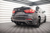 BMW - X6 - F16 - M-PACK - CENTRAL REAR SPLITTER (WITH VERTICAL BARS)