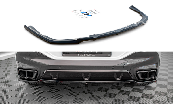 BMW - X6 - M-PACK - G06 - CENTRAL REAR SPLITTER (WITH VERTICAL BARS)