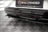FORD MUSTANG - MACH-E - MK1 - CENTRAL REAR SPLITTER (WITH VERTICAL BARS)