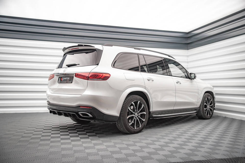 Rear Splitter (With Vertical Bars) V.1 suitable for Mercedes-Benz GLS AMG-Line X167